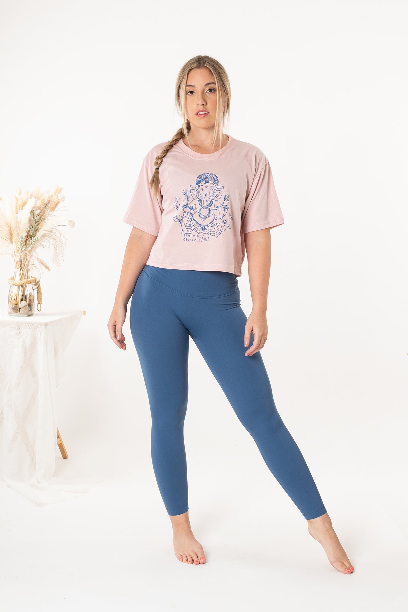 Polera Crop Ganesha - kalmayoga