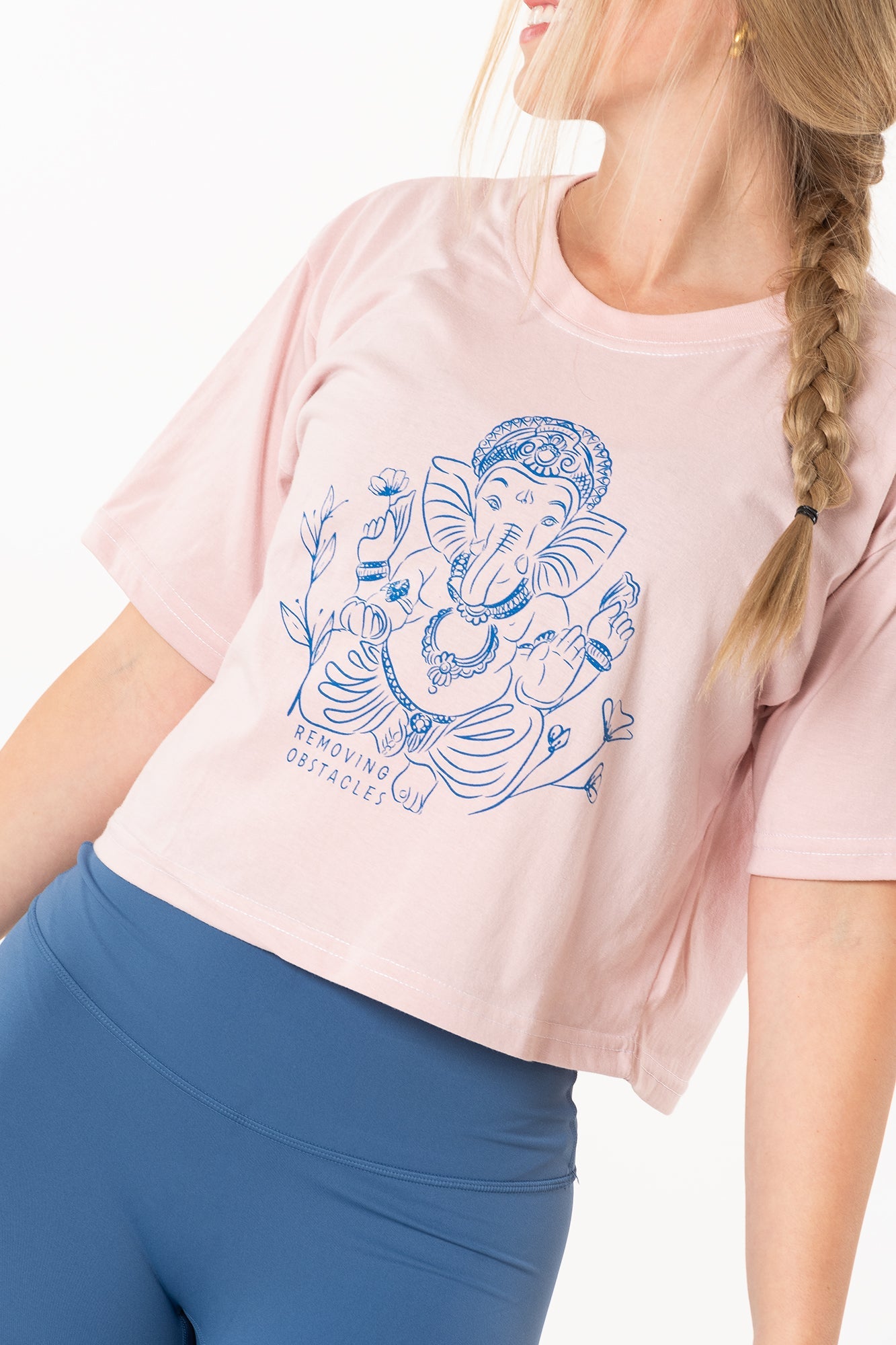 Polera Crop Ganesha - kalmayoga